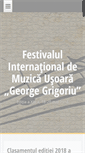 Mobile Screenshot of festival-george-grigoriu.ro